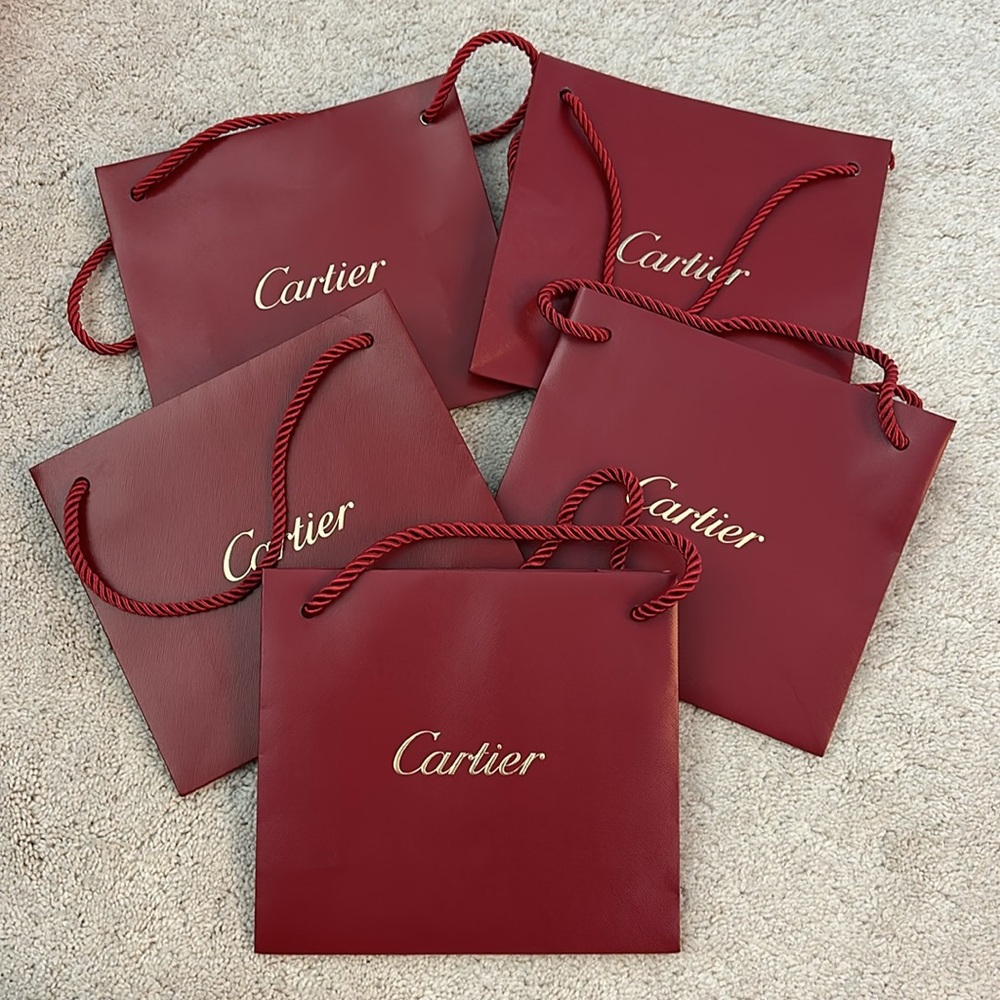 Cartier Bags, Boxes, Cleaning Brush, & Polishing Cloth - Picture 5 of 5